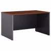 Bush Business Furniture Series C Collection 48W x 30D Shell Desk in Hansen Cherry