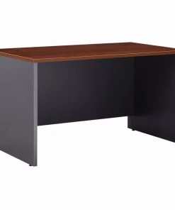 Bush Business Furniture Series C Collection 48W x 30D Shell Desk in Hansen Cherry