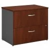 Bush Business Furniture Series C Lateral File Cabinet in Hansen Cherry