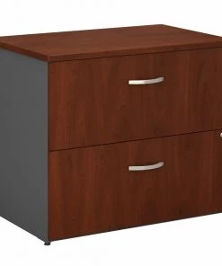 Bush Business Furniture Series C Lateral File Cabinet in Hansen Cherry