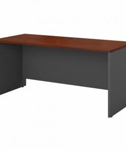 Bush Business Furniture Series C 60W x 24D Credenza Desk in Hansen Cherry