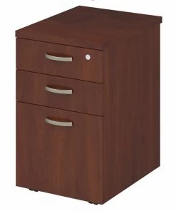 Bush Business Furniture Office in an Hour Mobile File Cabinet in Hansen Cherry