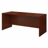 Bush Business Furniture Series C 72W x 30D Office Desk in Mahogany