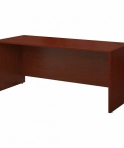 Bush Business Furniture Series C 72W x 30D Office Desk in Mahogany
