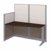 Bush Business Furniture Office in an Hour 65W x 33D Cubicle Workstation in Mocha Cherry