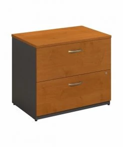 Bush Business Furniture Series C Lateral File Cabinet in Natural Cherry