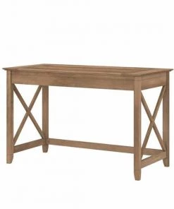 Bush Furniture Key West 48W Writing Desk in Reclaimed Pine