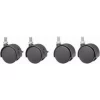 Global Equipment Interion Caster Kit For Pedestal File (Set Of 4)