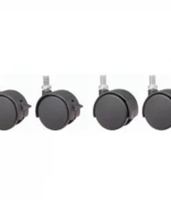 Global Equipment Interion Caster Kit For Pedestal File (Set Of 4)