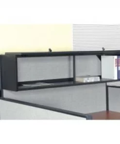 Global Equipment Interion 60" Overhead Cabinet In Black