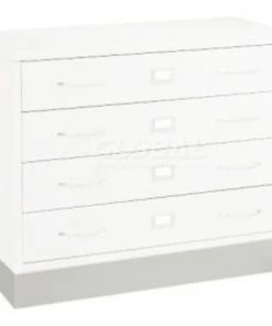 Global Equipment Interion Base For Media Cabinet Putty