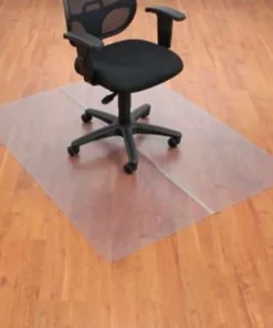 Aleco Interion® Office Chair Mat for Hard Floor - 36"W x 48"L - Straight Edge