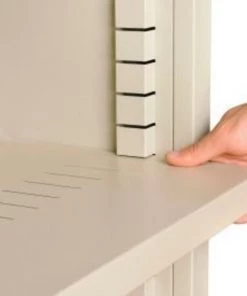 Global Equipment Interion Extra Putty Shelf For All Steel Bookcase Putty