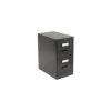 Gec Global‚Ñ¢ Vertical File Letter Size 2 Drawer 25"D, Black