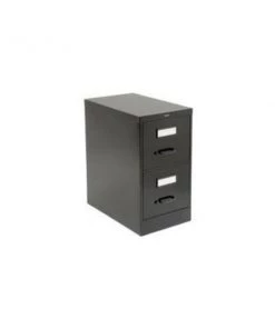 Gec Global‚Ñ¢ Vertical File Letter Size 2 Drawer 25"D, Black
