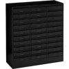 Tennsco Corp Tennsco Drawer Cabint 3085-BLK - 30 Drawer Legal Size, 30-5/8"W X 14-5/8"D X 33-7/16"H, Black