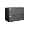 Gec Global‚Ñ¢ 9300 Series 36"W 2 Drawer Binder Lateral File - Black
