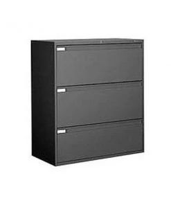 Gec Global‚Ñ¢ 9300 Series 36"W 3 Drawer Binder Lateral File - Black
