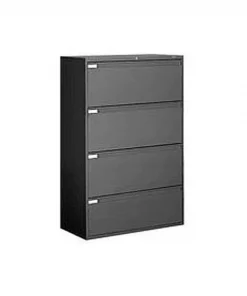 Gec Global‚Ñ¢ 9300 Series 36"W 4 Drawer Binder Lateral File - Black