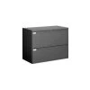 Gec Global‚Ñ¢ 9300 Series 42"W 2 Drawer Binder Lateral File - Black