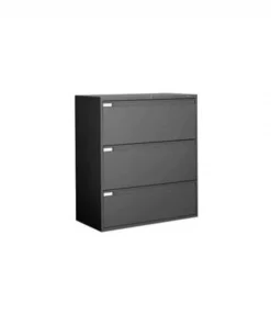 Gec Global‚Ñ¢ 9300 Series 42"W 3 Drawer Binder Lateral File - Black