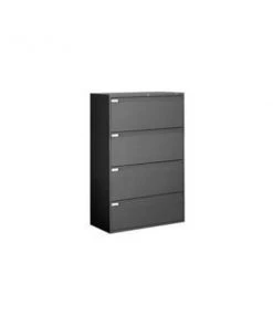 Gec Global‚Ñ¢ 9300 Series 42"W 4 Drawer Binder Lateral File - Black