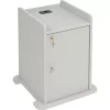 Global Equipment Optional Locking Cabinet for Overhead Projector Presentation Cart