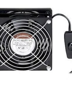 Global Equipment AC Fan Kit For Computer Security Cabinet Audio-Visual Cart