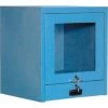Global Equipment Counter Top CRT Security Computer Cabinet, Blue