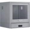 Global Equipment Counter Top CRT Security Computer Cabinet, Dark Gray