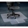 Aleco Interion® Office Chair Mat for Carpet - 45"W x 53"L with 25" x 12" Lip - Straight Edge