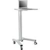 Global Equipment Mobile Height Adjustable Laptop Workstation