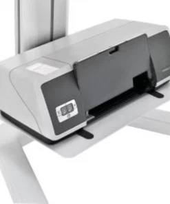 Global Equipment Printer Shelf For Mobile Height Adjustable Laptop Workstations