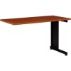 Global Equipment Interion 48"W Right Handed Return Table, Cherry