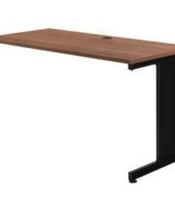 Global Equipment Interion 48"W Right Handed Return Table - Walnut (SG509)