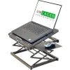 Uncaged Ergonomics Ergonomic Laptop Stand and Standing Desk, Black