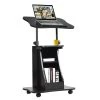 Global Equipment Storage Pocket For Mobile Height Adjustable Laptop Workstations