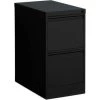 Gec Global‚Ñ¢ 1900 Series Freestanding File/File Pedestal 15"W x 22-5/8"D x 27-5/8"H Black