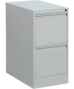 Gec Global‚Ñ¢ 1900 Series Freestanding File/File Pedestal 15"W x 22-5/8"D x 27-5/8"H Light Grey