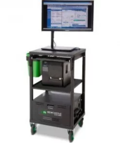 New Castle Systems Newcastle Systems EC Series EcoCart Mobile Powered Laptop Cart with 100AH Battery