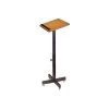 National Public Seating Portable Presentation Podium / Lectern - Medium Oak