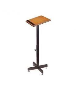 National Public Seating Portable Presentation Podium / Lectern - Medium Oak