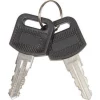 Global Equipment 2Pcs Replacement Keys for Charging Cabinets/Carts 985748, 251761, 987877