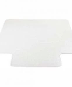 Sp Richards Lorell¬Æ Office Chair Mat for Carpet - 53"L x 45"W, 0.13" Thick with 12" x 25" Lip - Beveled