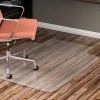 Sp Richards Lorell¬Æ Office Chair Mat for Hard Floor - 60"L x 46"W with 12" x 25" Lip - Straight Edge -Clear