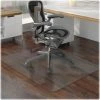 Sp Richards Lorell¬Æ Office Chair Mat for Hard Floor - 60"L x 46"W - Straight Edge - Clear