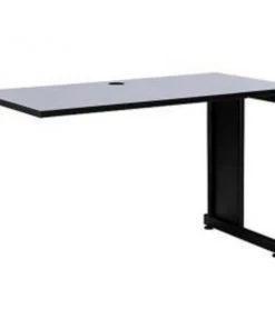 Global Equipment Interion 48" Right Handed Return Table, Gray