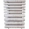 Brookside Design, Llc Vis-i-Rack‚Ñ¢-High Cap. Blueprint Storage Roll File Wall Rack - 8 Openings