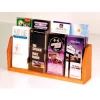 Wooden Mallet Countertop 8 Pocket Brochure Display - Medium Oak