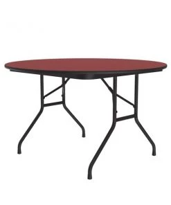 Correll CF HPL Folding Tables 48" Round Red